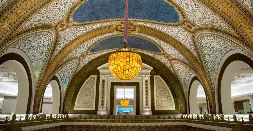 Mosaic ceiling Chicago