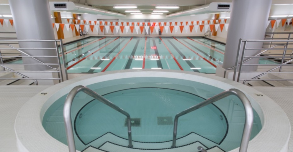Lakeshore Sports center pool and hottub