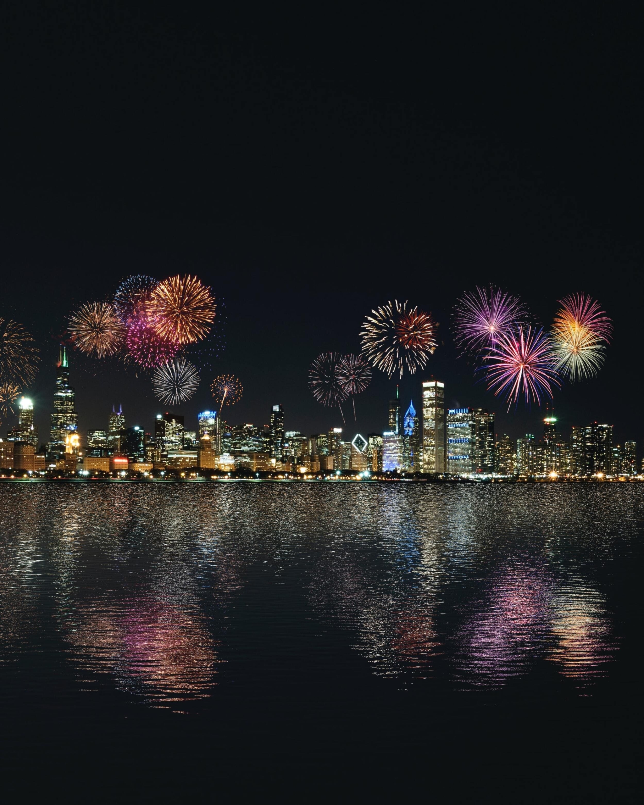 Fireworks in chicago
